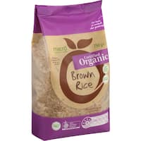 macro organic brown rice medium grain 750g
