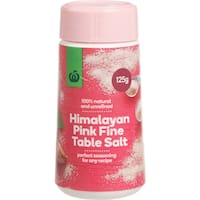 countdown salt fine cut himalayan pink 125g