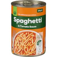 countdown spaghetti tomato sauce 420g