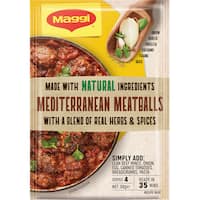 maggi recipe base mediterranean meatballs 38g