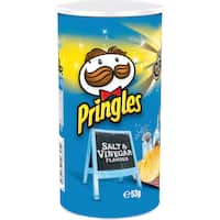 pringles potato chips salt & vinegar 53g