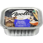 apollo dog food adult chicken & turkey 100g