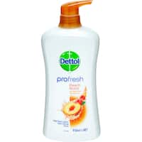 dettol profresh shower gel body wash profresh peach 950mL