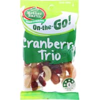 mother earth batch roasted snack mix cashews cranberries & almonds 50g