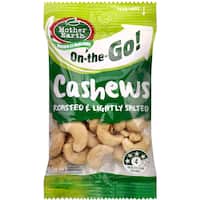 mother earth batch roasted cashews lightly salted 50g