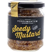 condimentum mustard seedy 185g