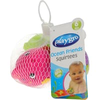 playgro baby toys bath squirtees 3 assorted 3pk