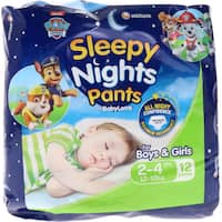babylove sleepynights bed wetting pants 2-4years 12pk