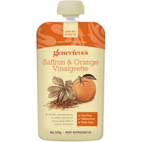 genevieves vinaigrette saffron & orange 245g