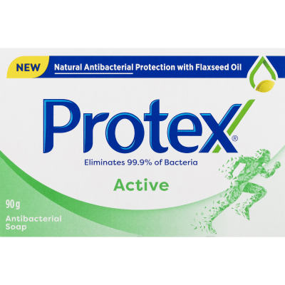 Protex Antibacterial Active Everyday Protection Bar Soap 90g