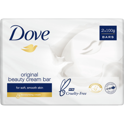 Dove Original Beauty Cream Bar 2 x 100g