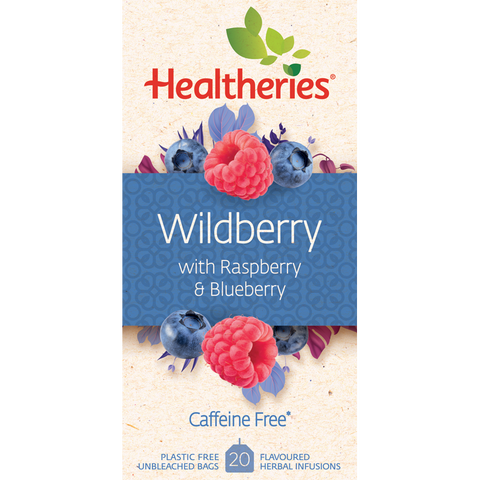 Healtheries Wildberry with Raspberry & Blueberry Tea 20b