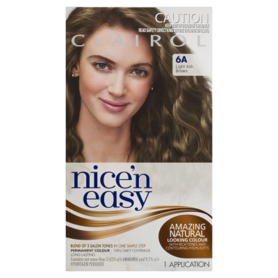 Nice'n Easy Light Ash Brown 6A Hair Colour ea
