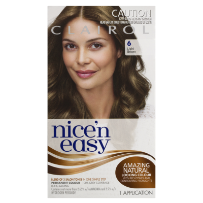 Nice'n Easy Light Brown 6 Hair Colour ea