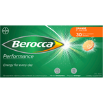 Berocca Performance Orange Effervescent Tablets 30pk