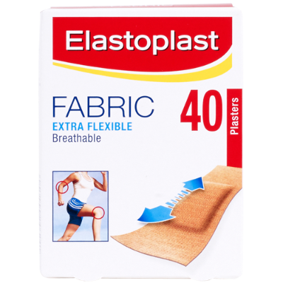 Elastoplast Fabric Sterile Strips Flexible Comfort 40ea