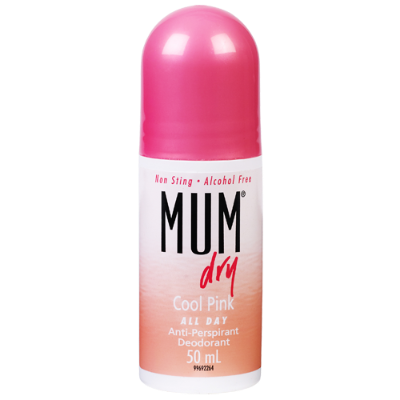 Mum Dry Cool Pink All Day Anti-Perspirant Deodorant 50ml