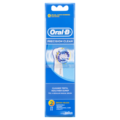 Oral-B Precision Clean Replacement Brush Heads 2ea