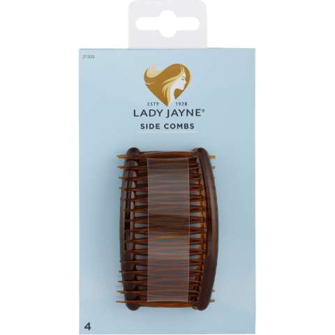 Lady Jayne Shell Side Combs 4ea