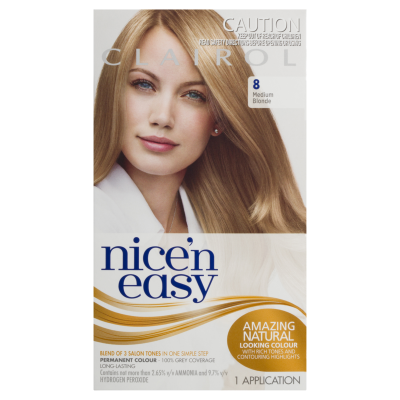 Nice'n Easy Medium Blonde 8 Hair Colour ea