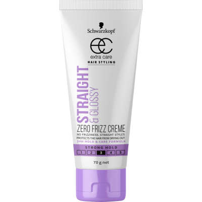 Schwarzkopf Extra Care Straight & Glossy Straighten Creme Sculpting Creme 70g