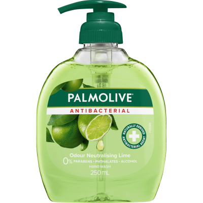 Palmolive Antibacterial Odour Neutralising Lime Liquid Hand Wash 250ml