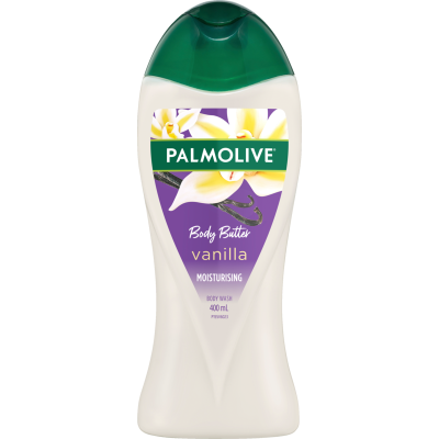Palmolive Body Butter Vanilla Moisturising Body Wash 400ml