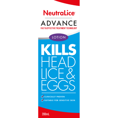 Neutralice Advance Lotion Head Lice And Egg Removal Treatment 200ml