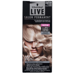 Schwarzkopf Live Salon Permanent Pearl Blonde 4-98 Hair Colour ea