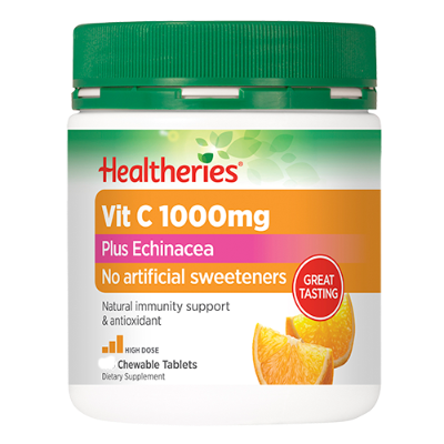 Healtheries Vitamin C With Echinacea Orang 80ea