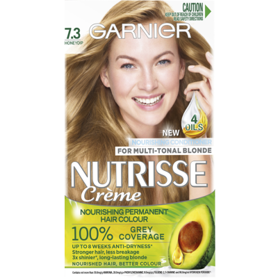 Garnier Nutrisse 7.3 Honey Dip Dark Golden Brown Hair Colour ea