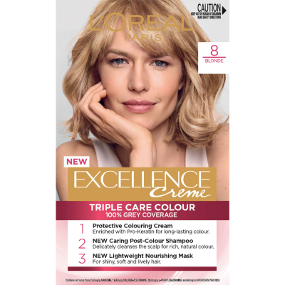 L'Oreal Paris Excellence Creme 8 Blonde Hair Colour ea