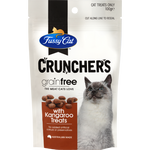 Fussy Cat Crunchers Grainfree Kangaroo Cat Treats 100g