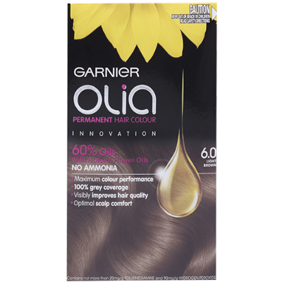 Garnier Olia 6.0 Light Brown Hair Colour ea