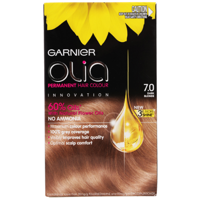 Garnier Olia 7.0 Dark Blonde Hair Colour ea