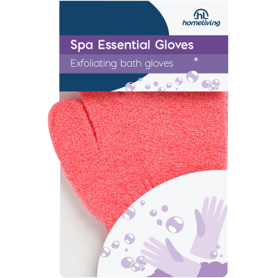 Homeliving Exfoliating Bath Gloves 2ea