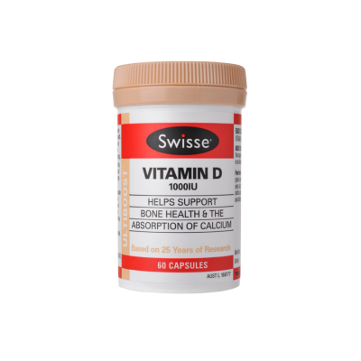 Swisse Vitamins D Tablets 60pk