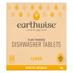 Earthwise Lemon Plant Powered Dishwasher Tablets 50ea