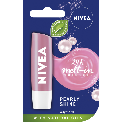 Nivea Pearly Shine Lip Balm 4.8g