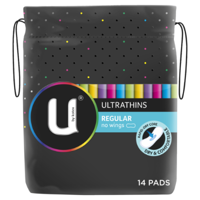 U by Kotex Ultrathins Regular Pads 14ea