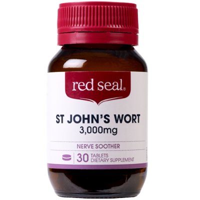 Red Seal St John's Wort 3000mg Tablets 30ea