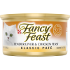 purina fancy feast classic tender liver & chicken feast cat food 85g