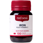 Red Seal Iron Plus Vitamin C Tablets 100ea