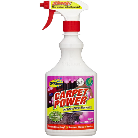 Ozkleen Carpet Power Lavender Fresh Stain Remover 500ml