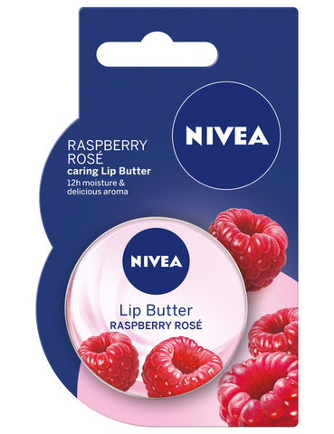 Nivea Lip Butter Raspberry Rose Tin