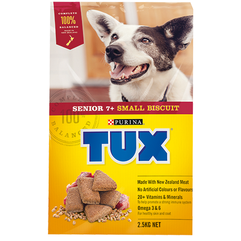 Purina TUX Senior Biscuits Small 2.5kg