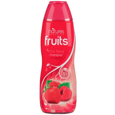 Natures Organics Hair Spa Frequent Use Wild Berry Shampoo 500ml