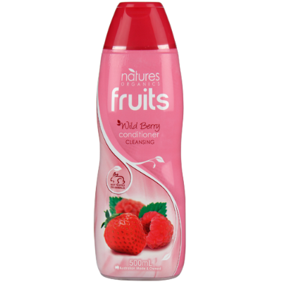 Natures Organics Hair Quench Frequent Use Wild Berry Conditioner 500ml