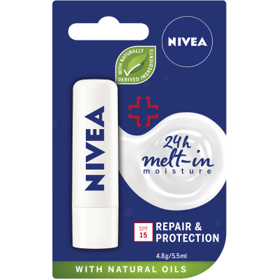 Nivea Repair & Protection SPF15 Lip Balm 4.8g