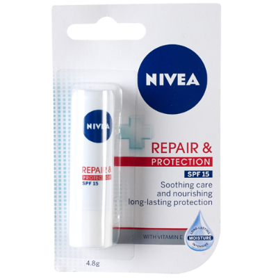 Nivea Repair And Protection Lip Balm For Dry Lips ea